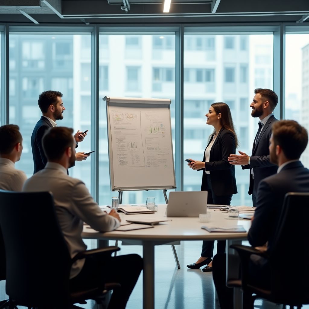 Team coaching workshop for corporate leadership