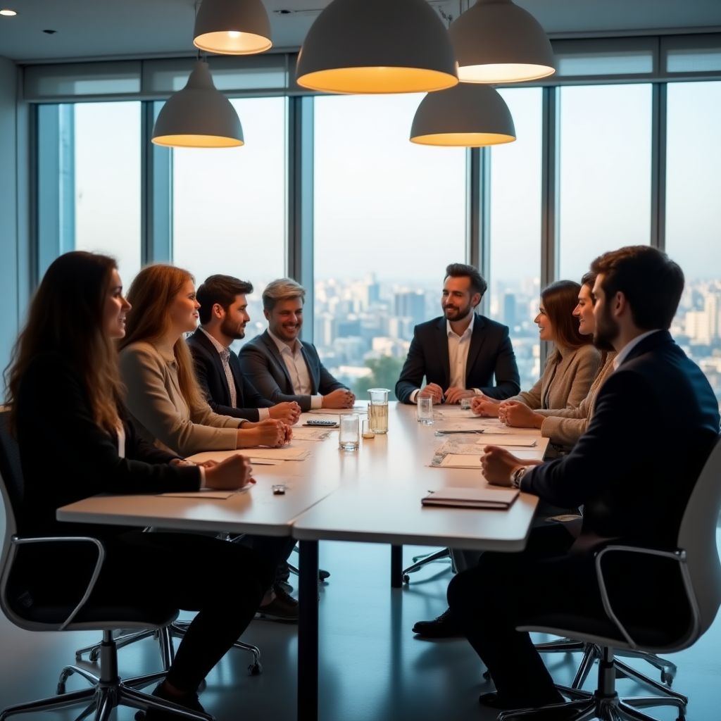 Team performance coaching session